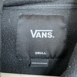 black Vans sweatshirt